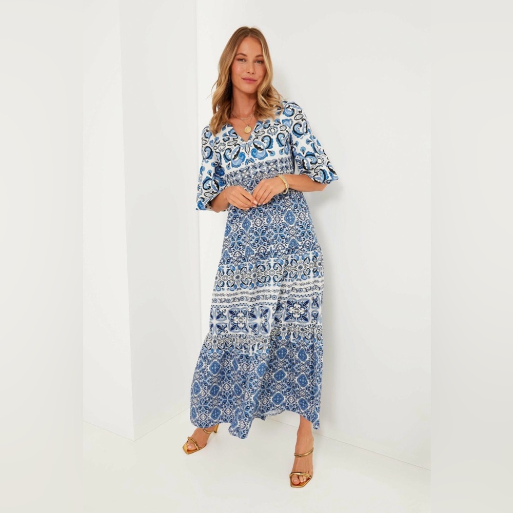 Tuckernuck Majolica Tile Ginger Dress